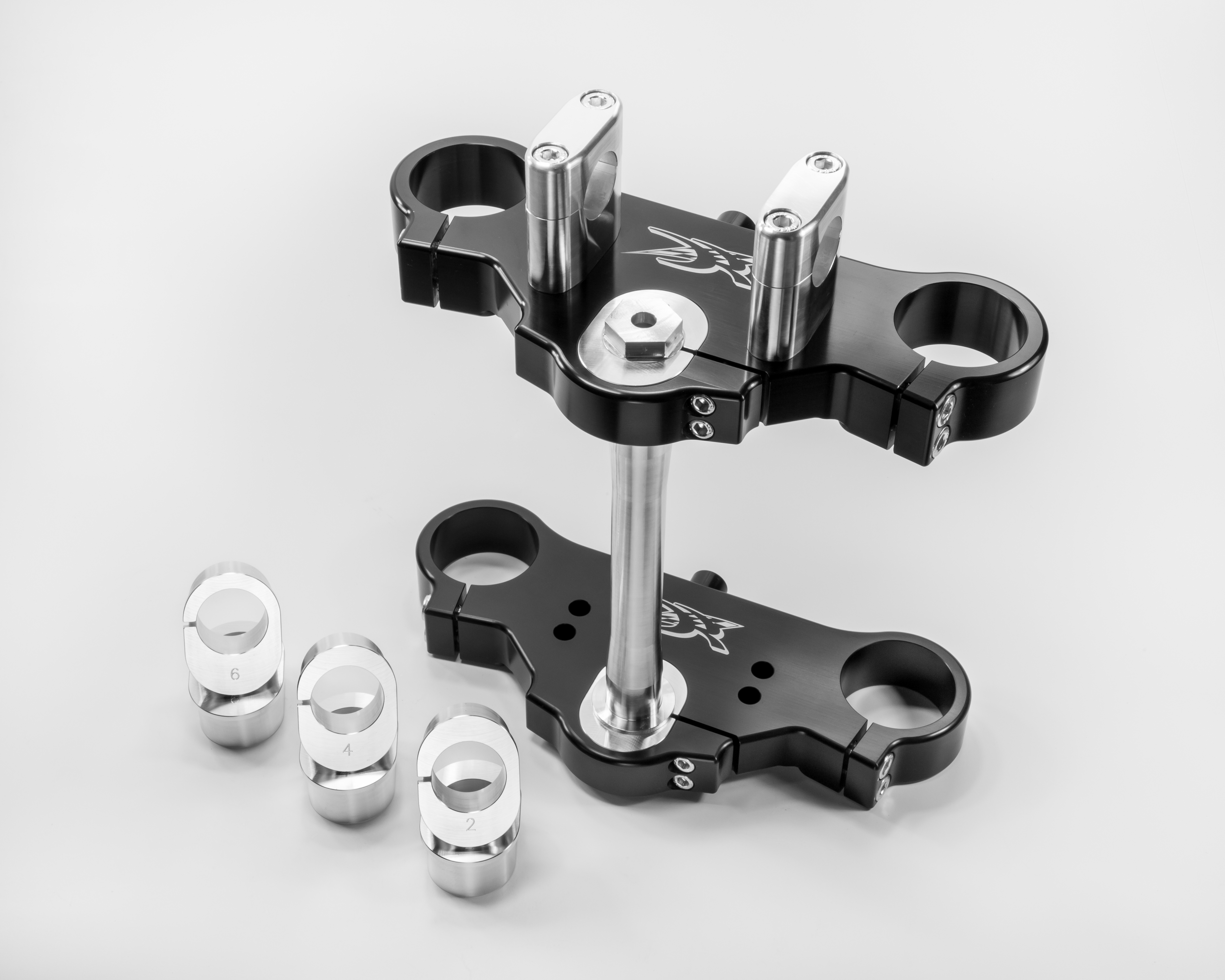 Inverted Fork Adjustable Triple Clamps - Click Image to Close